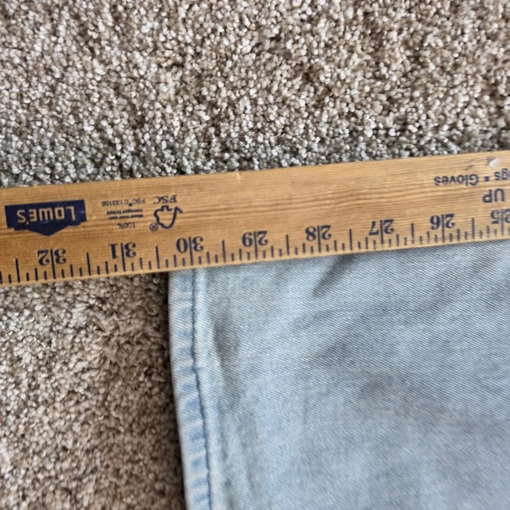PacSun Skinny Distressed Jeans Mens 34x32 Light Wash Blue Ripped‎ Denim Casual